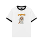 Áo Thun Ringer Relaxed Fit Animal Mood Puppy
