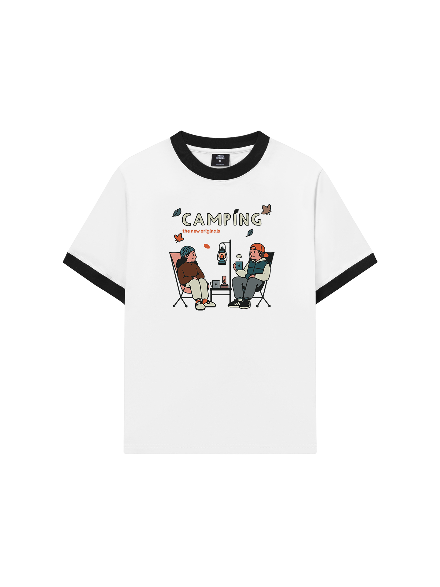 Áo Thun Ringer Relaxed Fit Go Camping