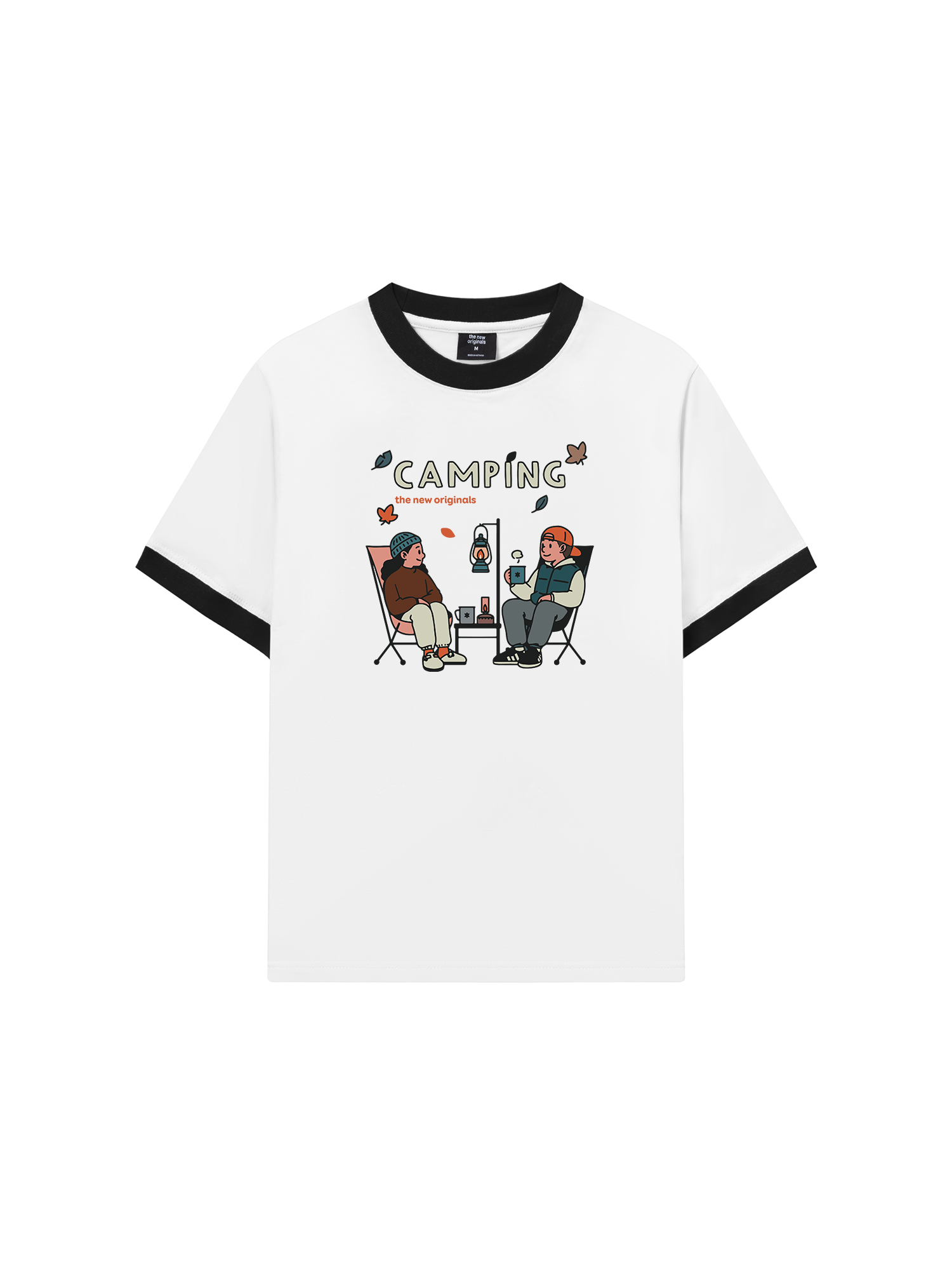 Áo Thun Ringer Relaxed Fit Go Camping