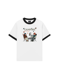 Áo Thun Ringer Relaxed Fit Go Camping