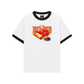 Áo Thun Ringer Relaxed Fit Foody Juicy Sushi