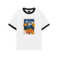 Áo Thun Ringer Relaxed Fit Be Bold Wellcome Happiness