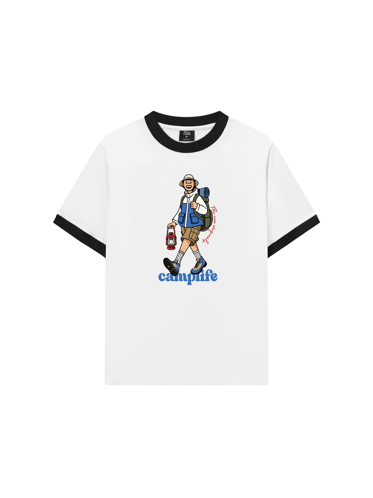 Áo Thun Ringer Relaxed Fit camplife