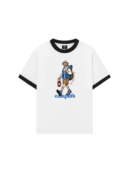Áo Thun Ringer Relaxed Fit camplife