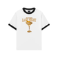 Áo Thun Ringer Relaxed Fit Fresh Lady Night