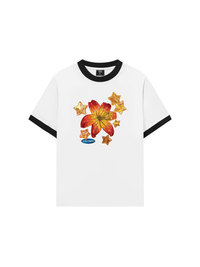 Áo Thun Ringer Relaxed Fit Blooming in the Stars