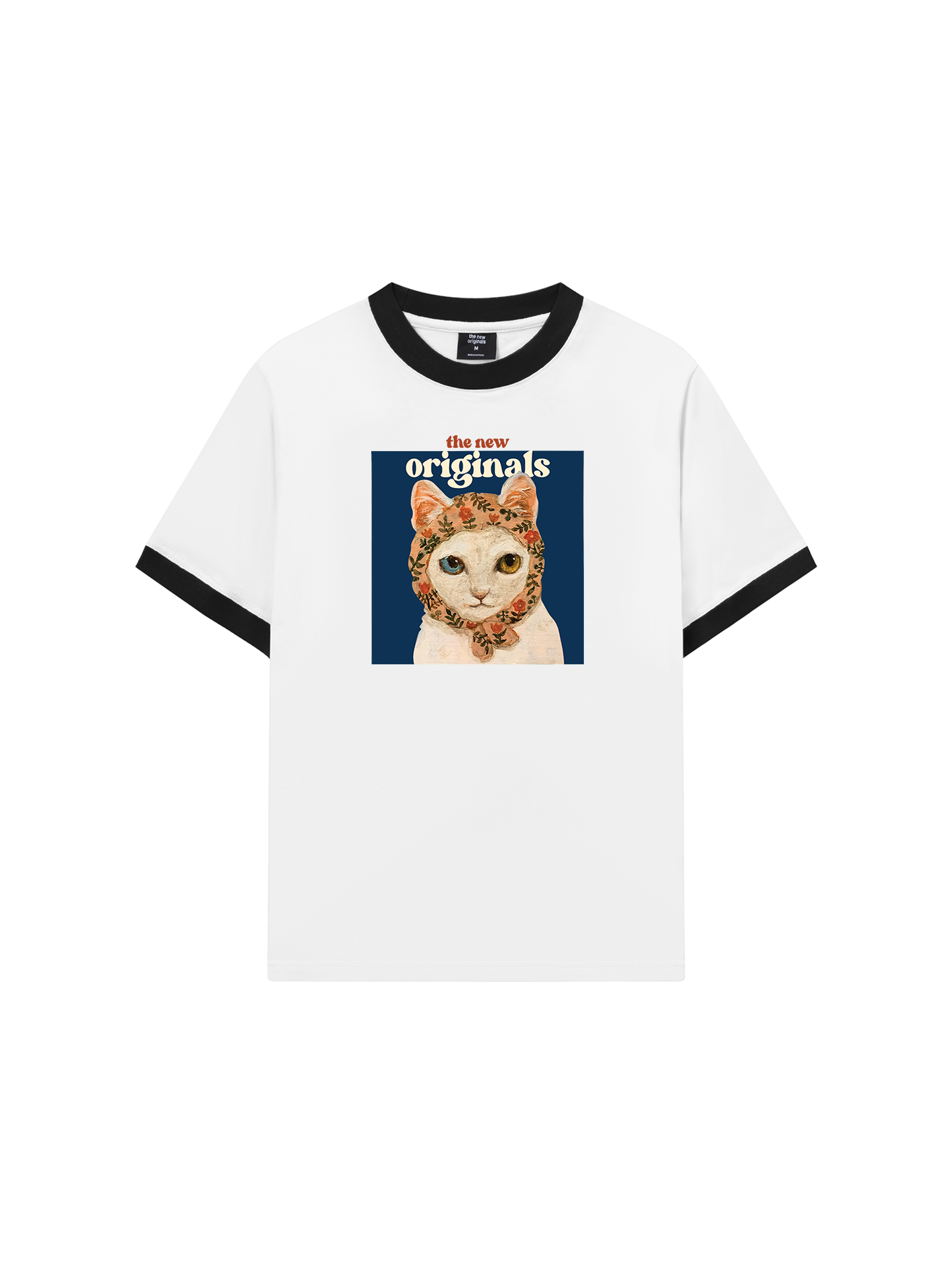 Áo Thun Ringer Relaxed Fit Mad Cat