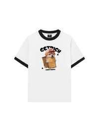 Áo Thun Ringer Relaxed Fit Animal Couple For Boy