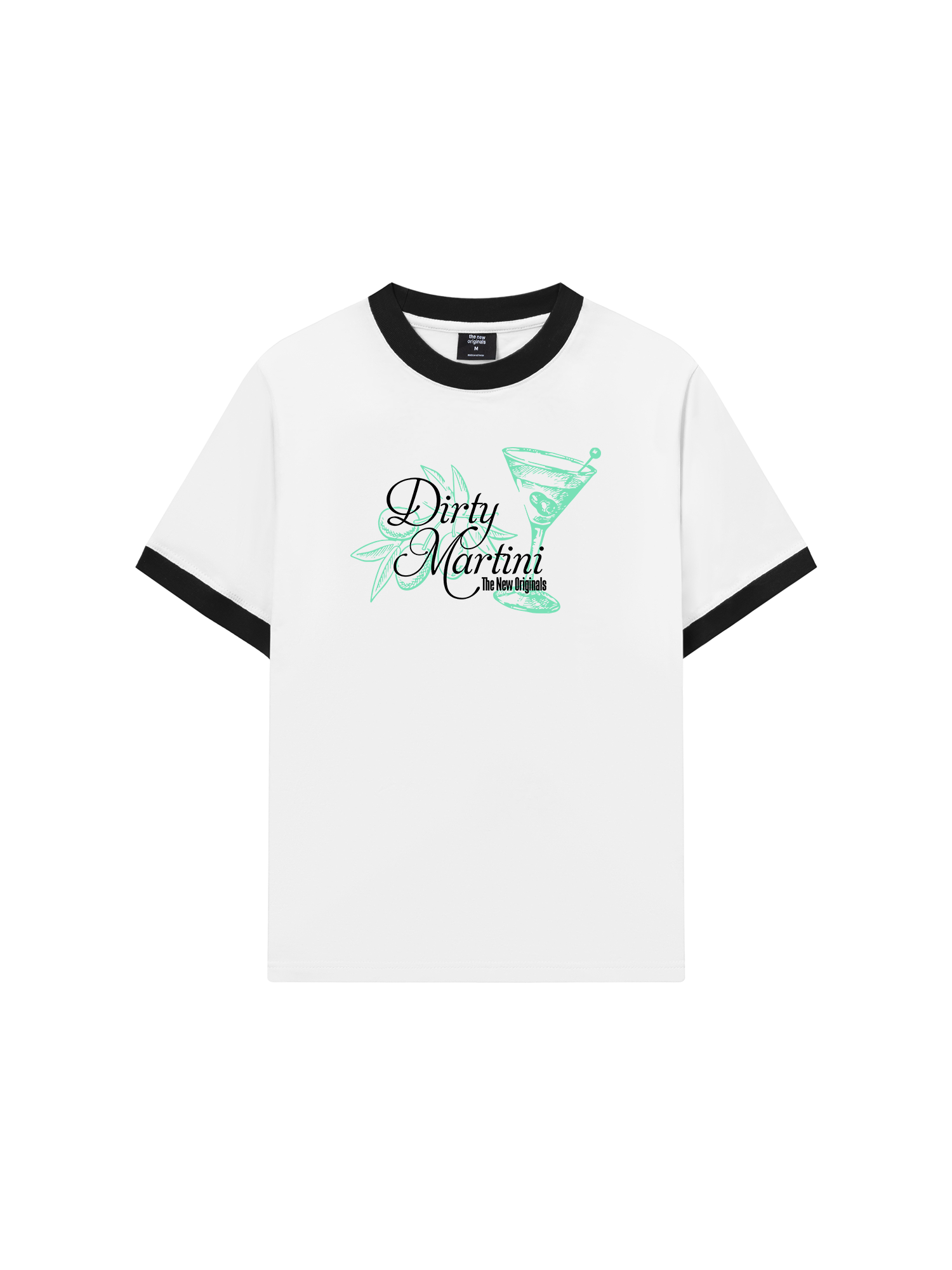 Áo Thun Ringer Relaxed Fit Fresh Dirty Martini