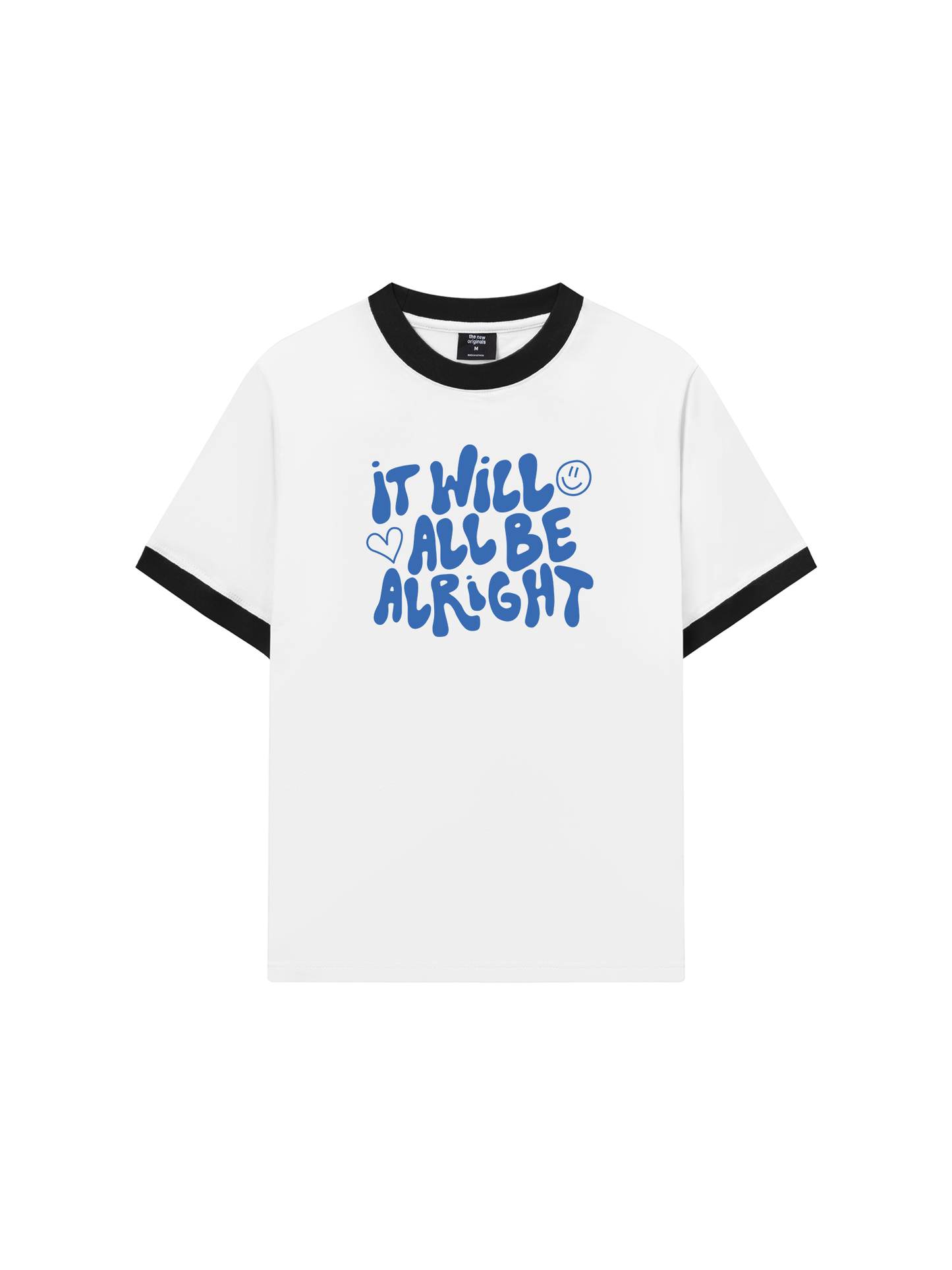 Áo Thun Ringer Relaxed Fit It Will All Be Alright