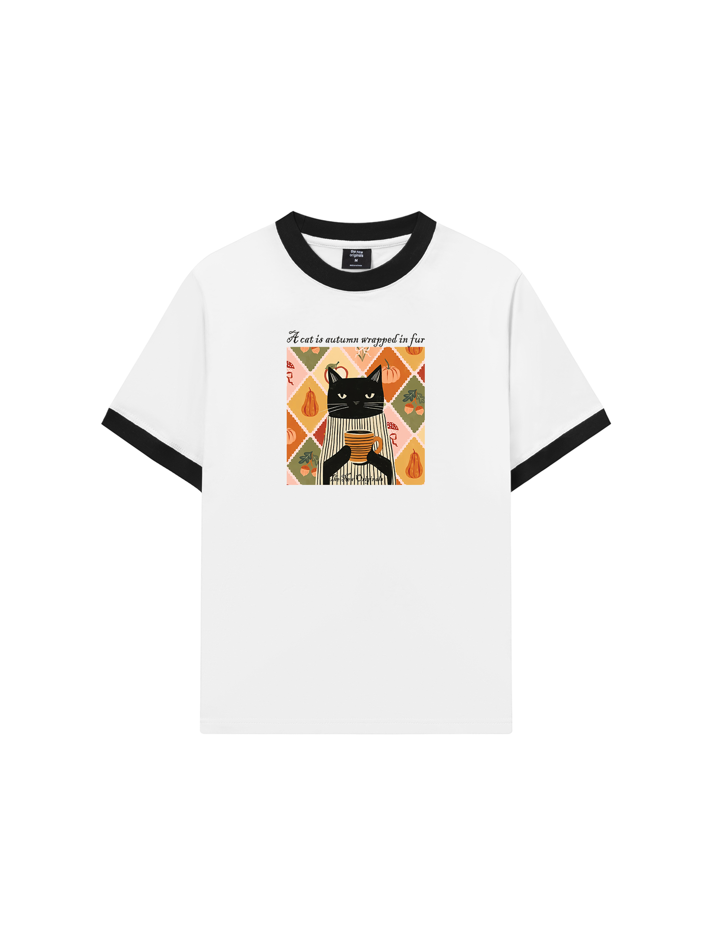 Áo Thun Ringer Relaxed Fit  A Cat