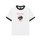 Áo Thun Ringer Relaxed Fit Animal Barbie Puppy