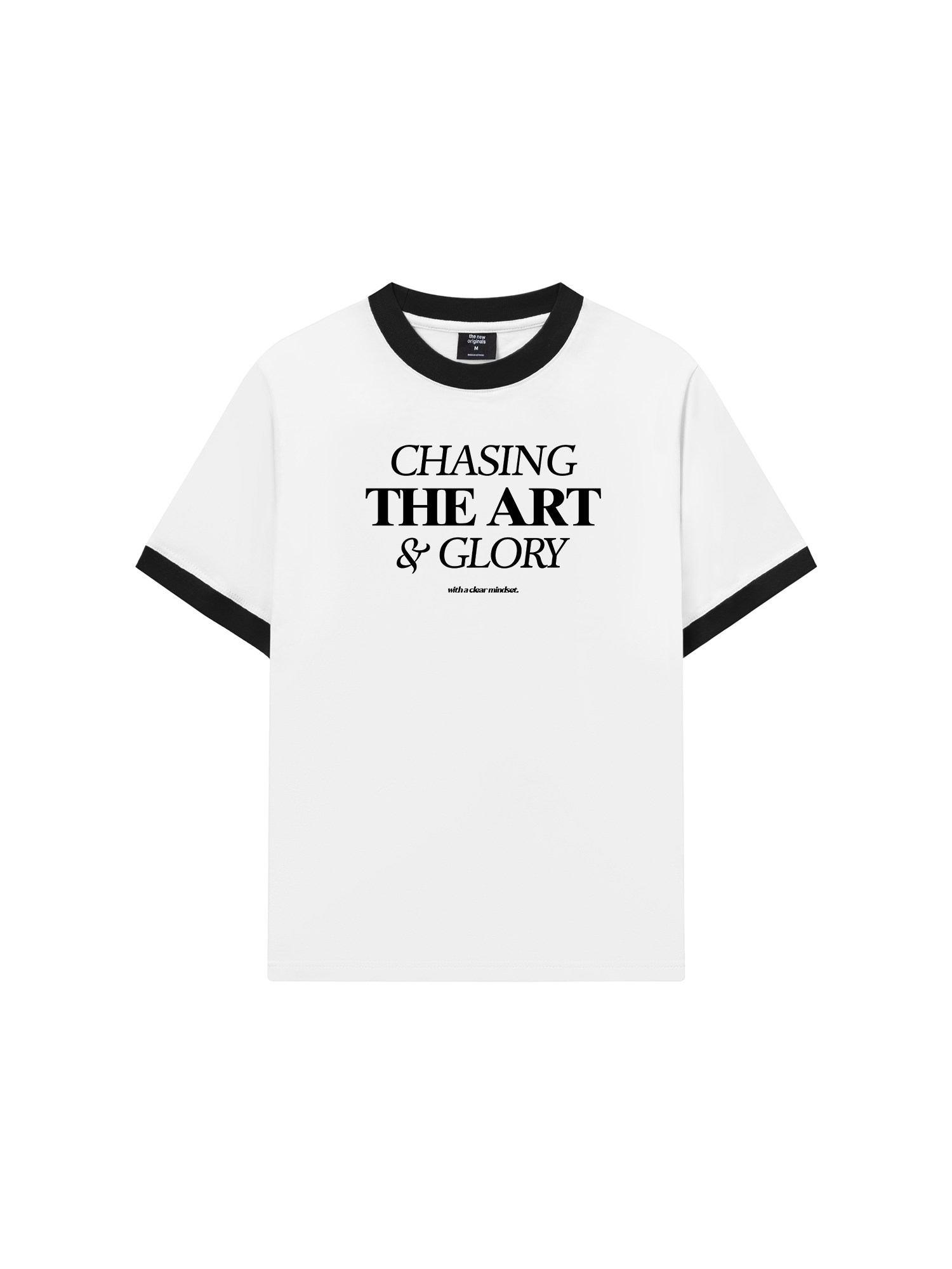 Áo Thun Ringer Relaxed Fit Life Vibe Chasing The Art