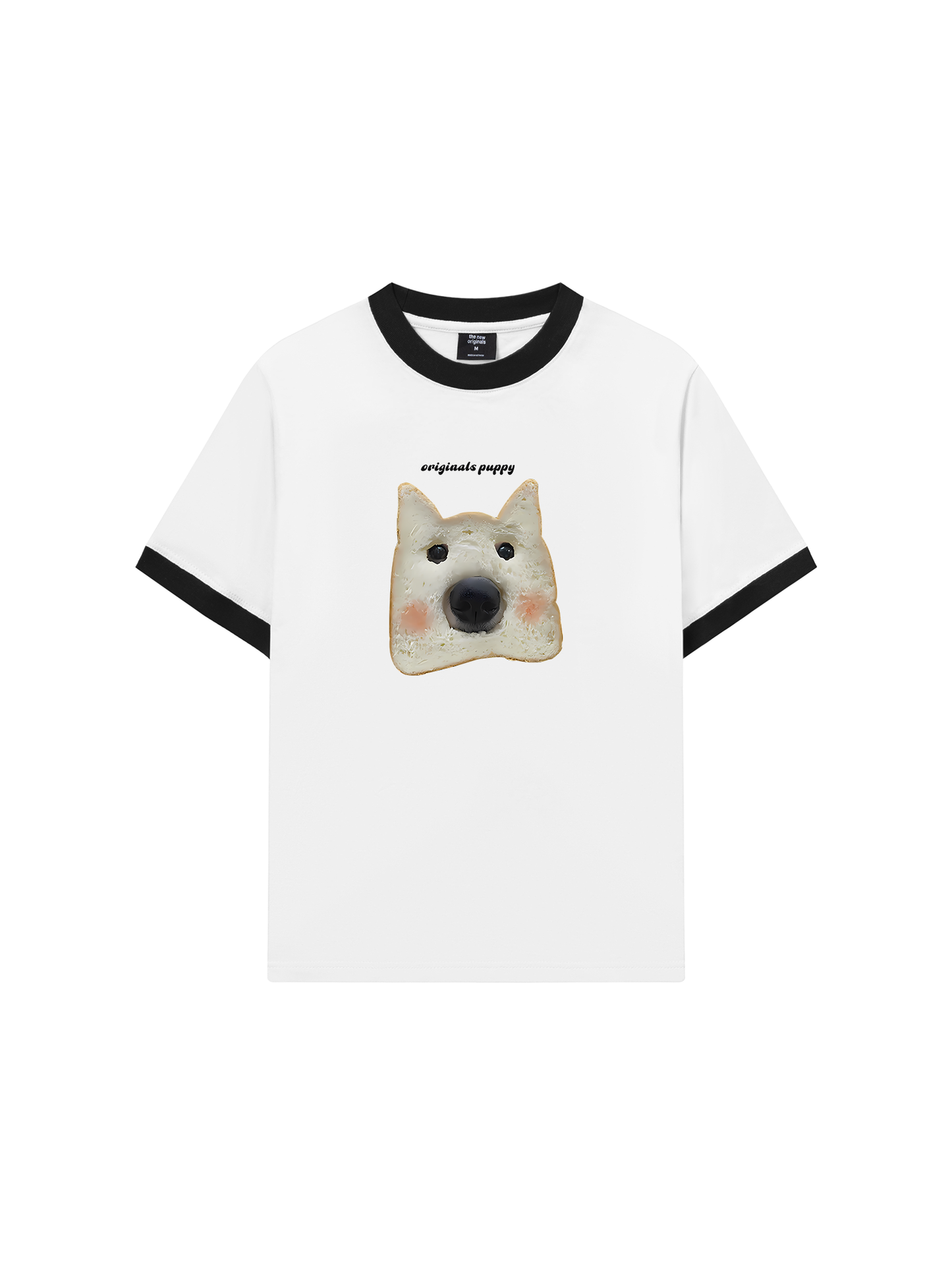 Áo Thun Ringer Relaxed Fit Sweet Pastry Orginals Puppy