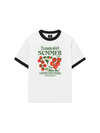 Áo Thun Ringer Relaxed Fit Suummer Vibes Tomato Girl