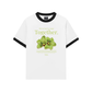 Áo Thun Ringer Relaxed Fit Summer Vibes Green Flower