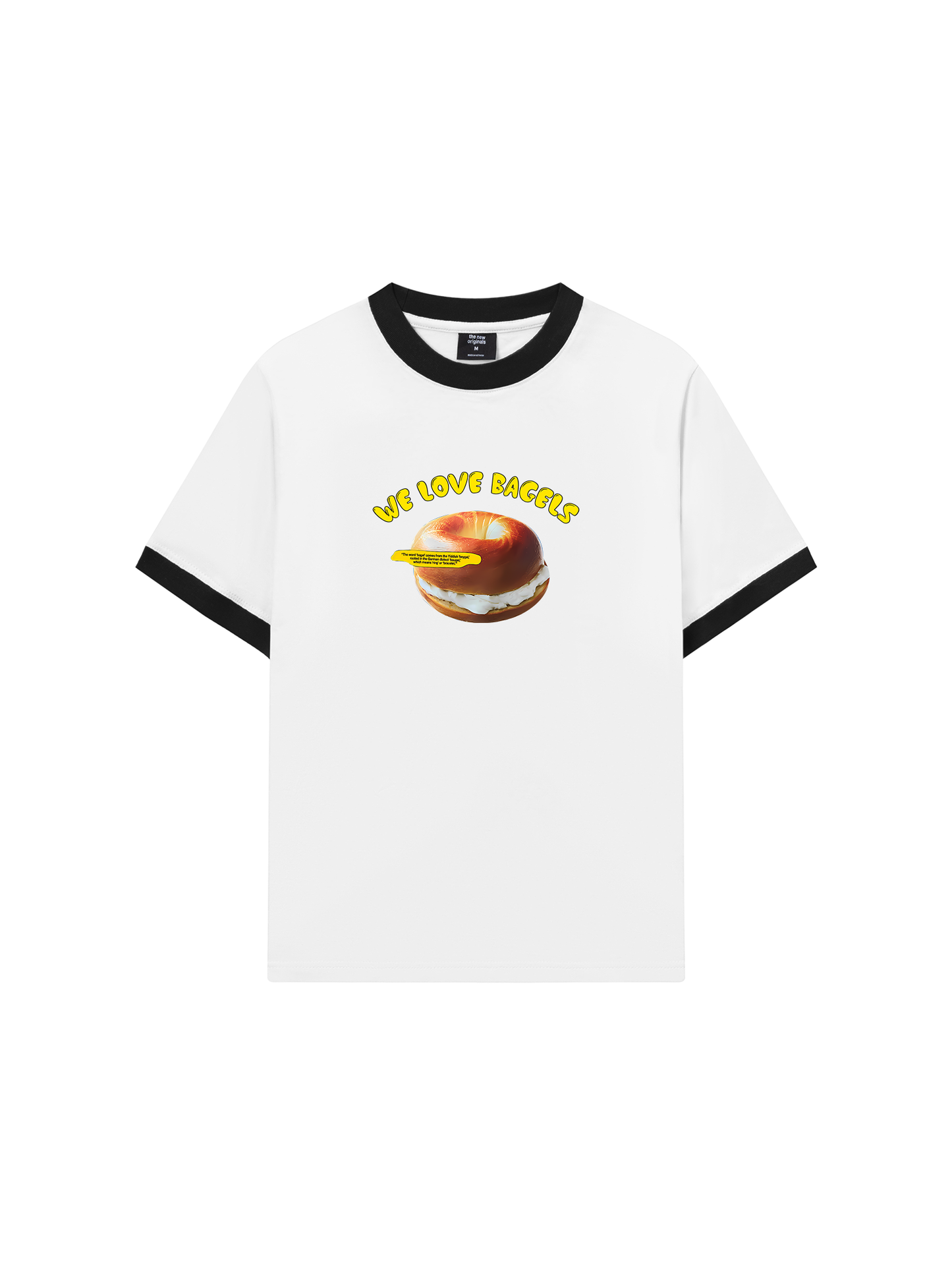 Áo Thun Ringer Relaxed Fit Sweet Pastry We Love Baggles