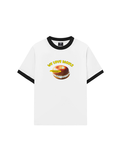 Áo Thun Ringer Relaxed Fit Sweet Pastry We Love Baggles