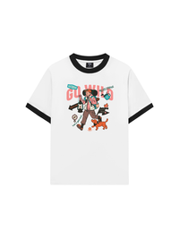 Áo Thun Ringer Relaxed Fit Go Wild Take A Hike
