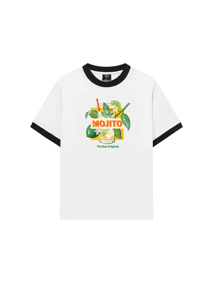 Áo Thun Ringer Relaxed Fit Fresh Lime Mojito