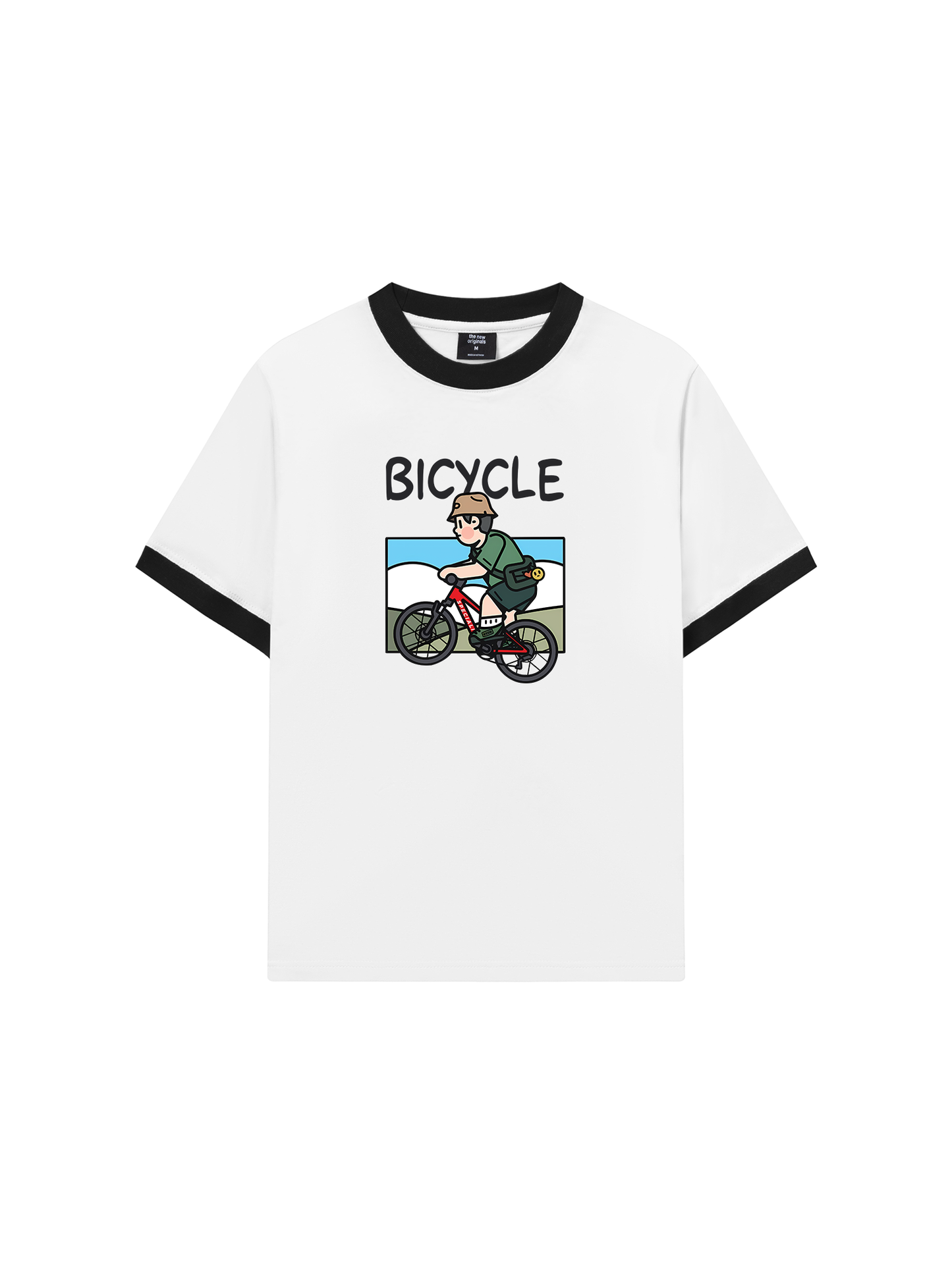 Áo Thun Ringer Relaxed Fit Weekend Bicycle