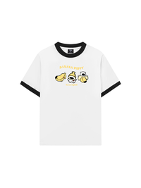 Áo Thun Ringer Relaxed Fit Banana Puppy