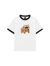 Áo Thun Ringer Relaxed Fit Animal Mood Funny Meow