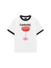 Áo Thun Ringer Relaxed Fit Fresh Santorini Sunset