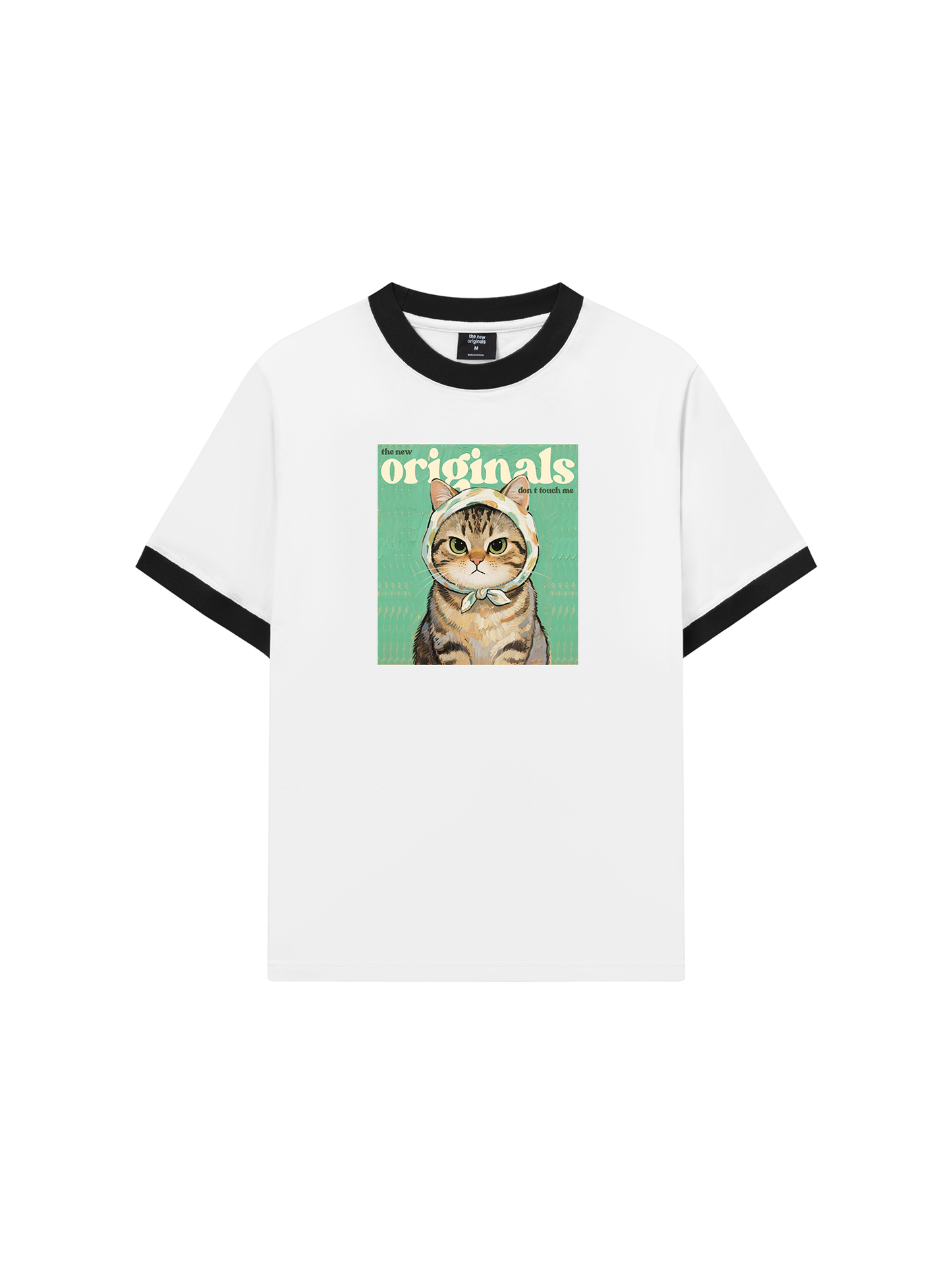 Áo Thun Ringer Relaxed Fit Don_t Touch Me