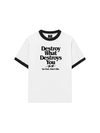 Áo Thun Ringer Relaxed Fit Life Vibe Destroy What Destroy You
