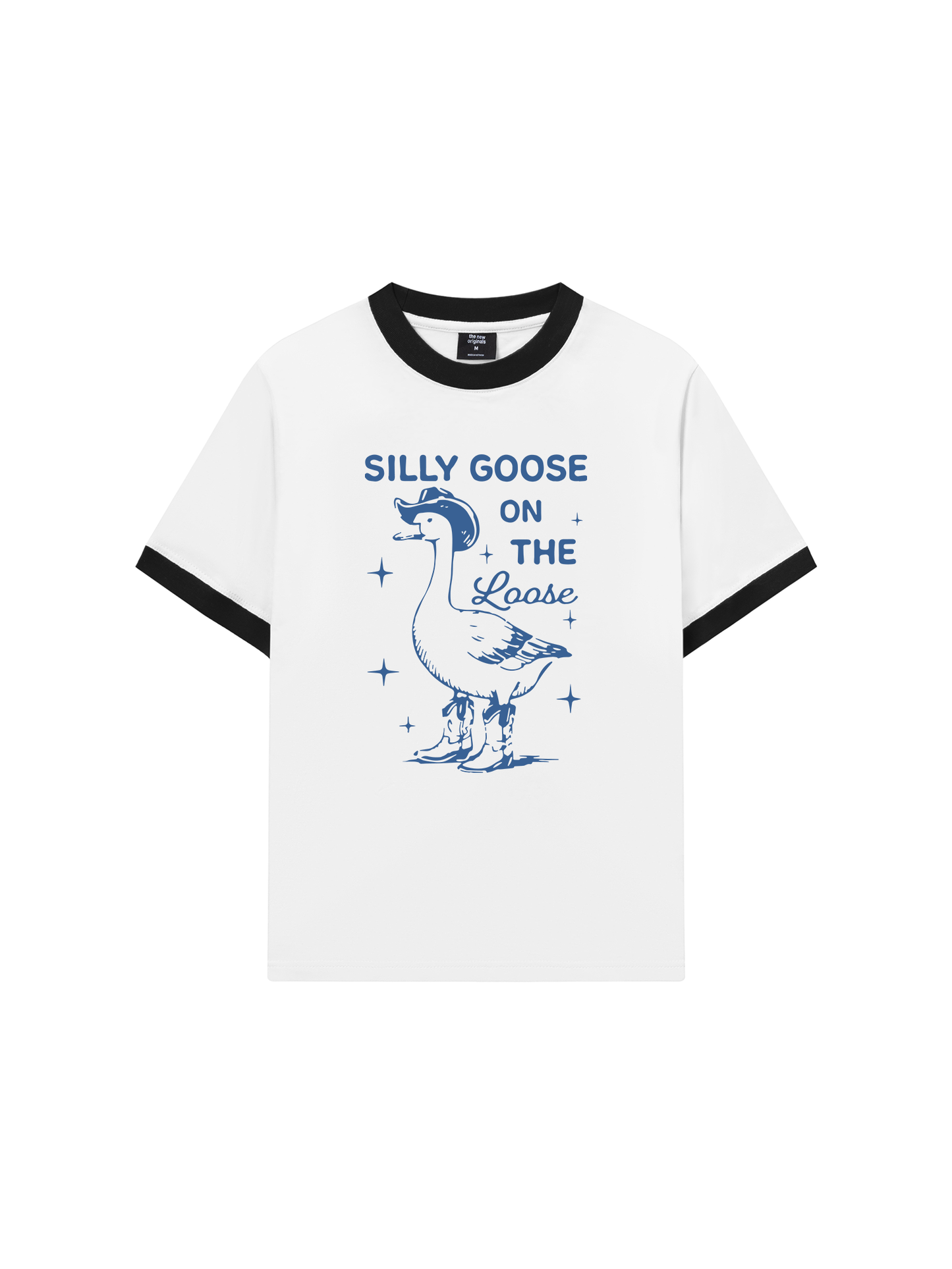 Áo Thun Ringer Relaxed Fit Silly goose