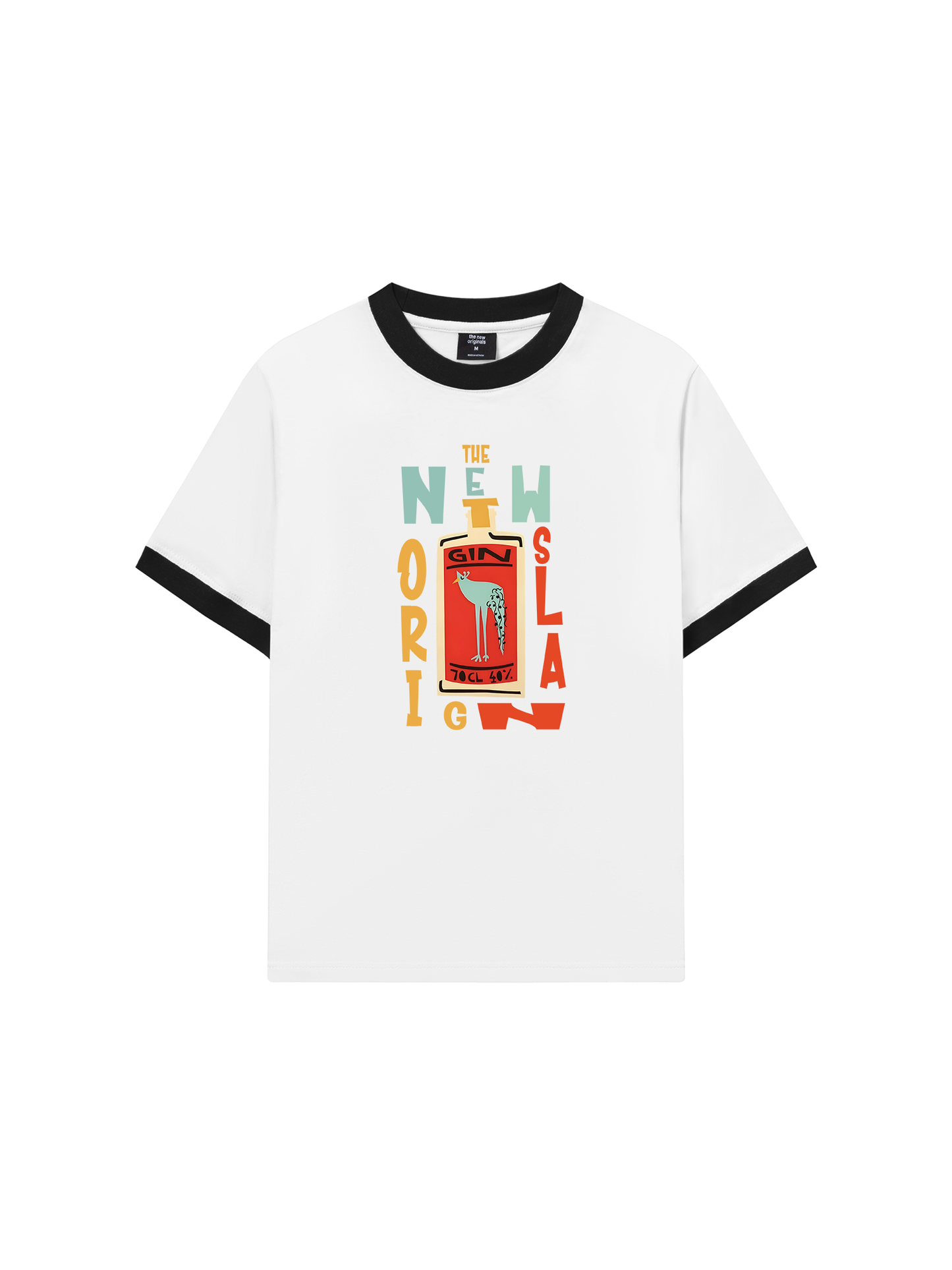 Áo Thun Ringer Relaxed Fit GIN
