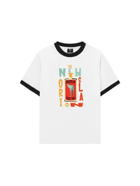 Áo Thun Ringer Relaxed Fit GIN