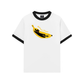 Áo Thun Ringer Relaxed Fit Banana Meow
