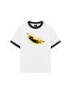 Áo Thun Ringer Relaxed Fit Banana Meow