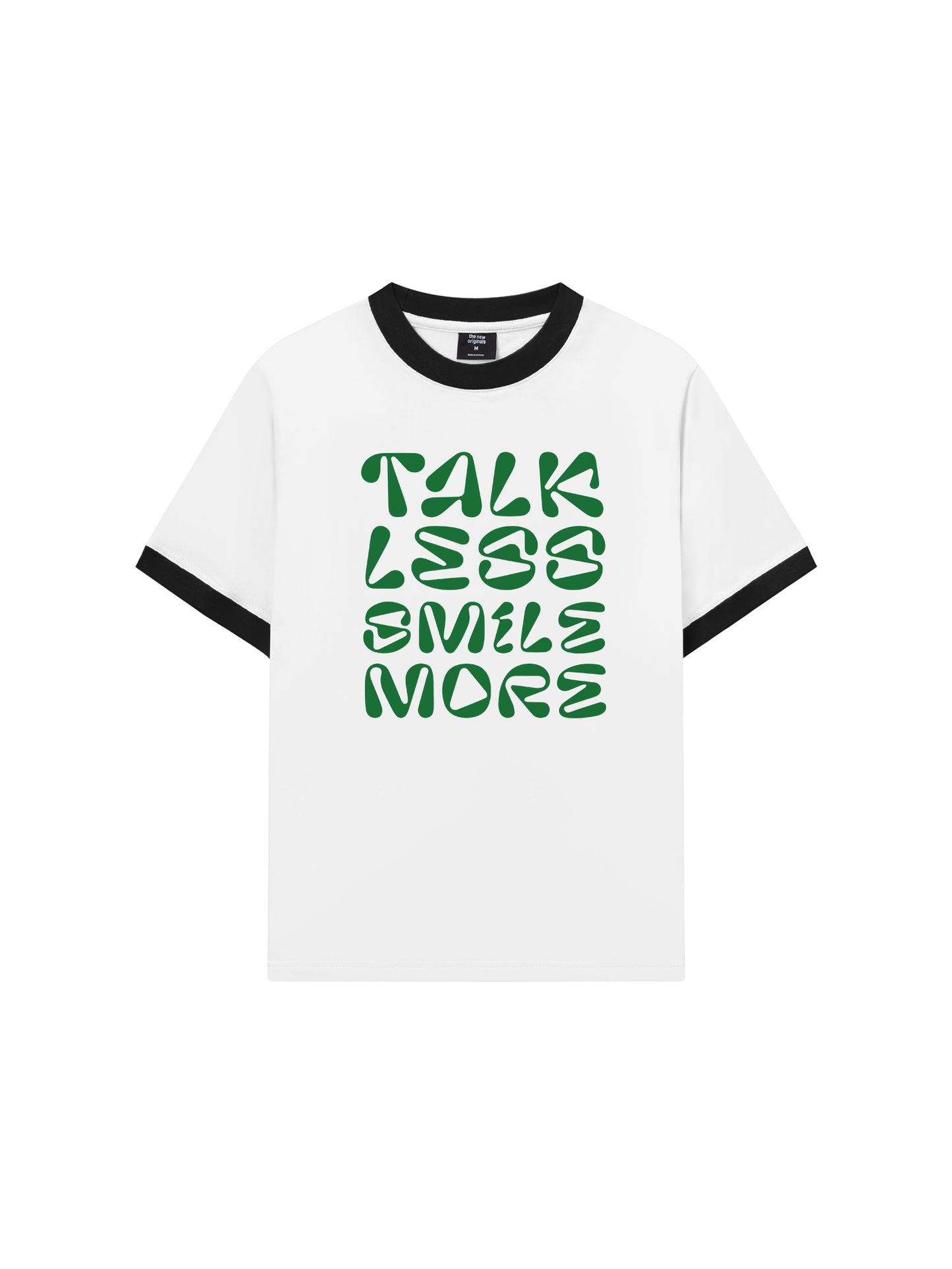 Áo Thun Ringer Relaxed Fit Smile More