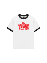 Áo Thun Ringer Relaxed Fit Life Vibe My Girlfriend