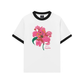 Áo Thun Ringer Relaxed Fit Summer Vibes Florist By Orginals
