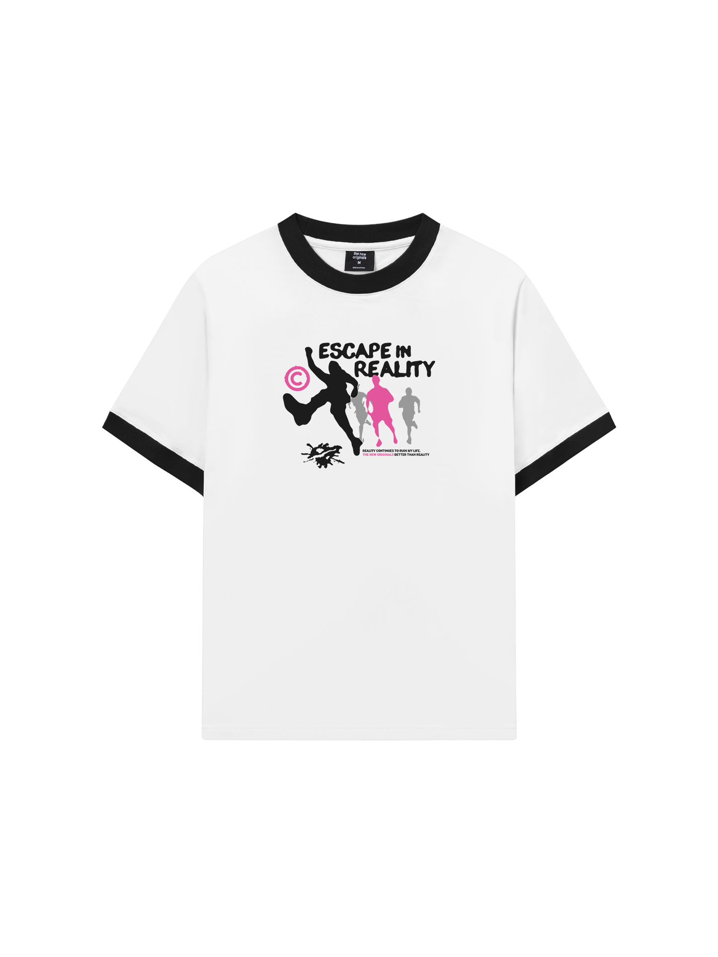 Áo Thun Ringer Relaxed Fit Be Bold Escape In Reality