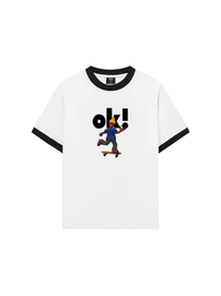 Áo Thun Ringer Relaxed Fit Weekend OK Skate