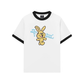 Áo Thun Ringer Relaxed Fit My Name Is Fuzzy Rabbit