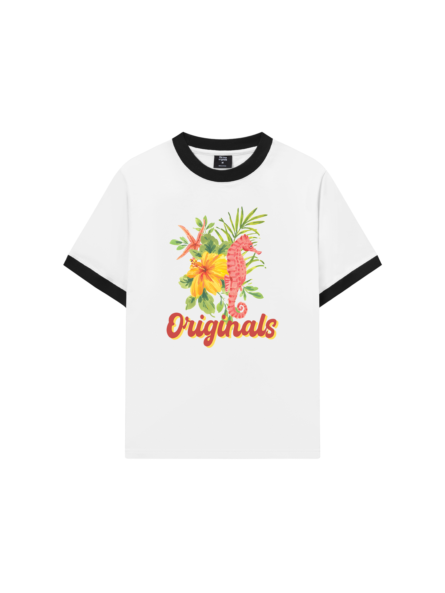 Áo Thun Ringer Relaxed Fit Nature & Summer
