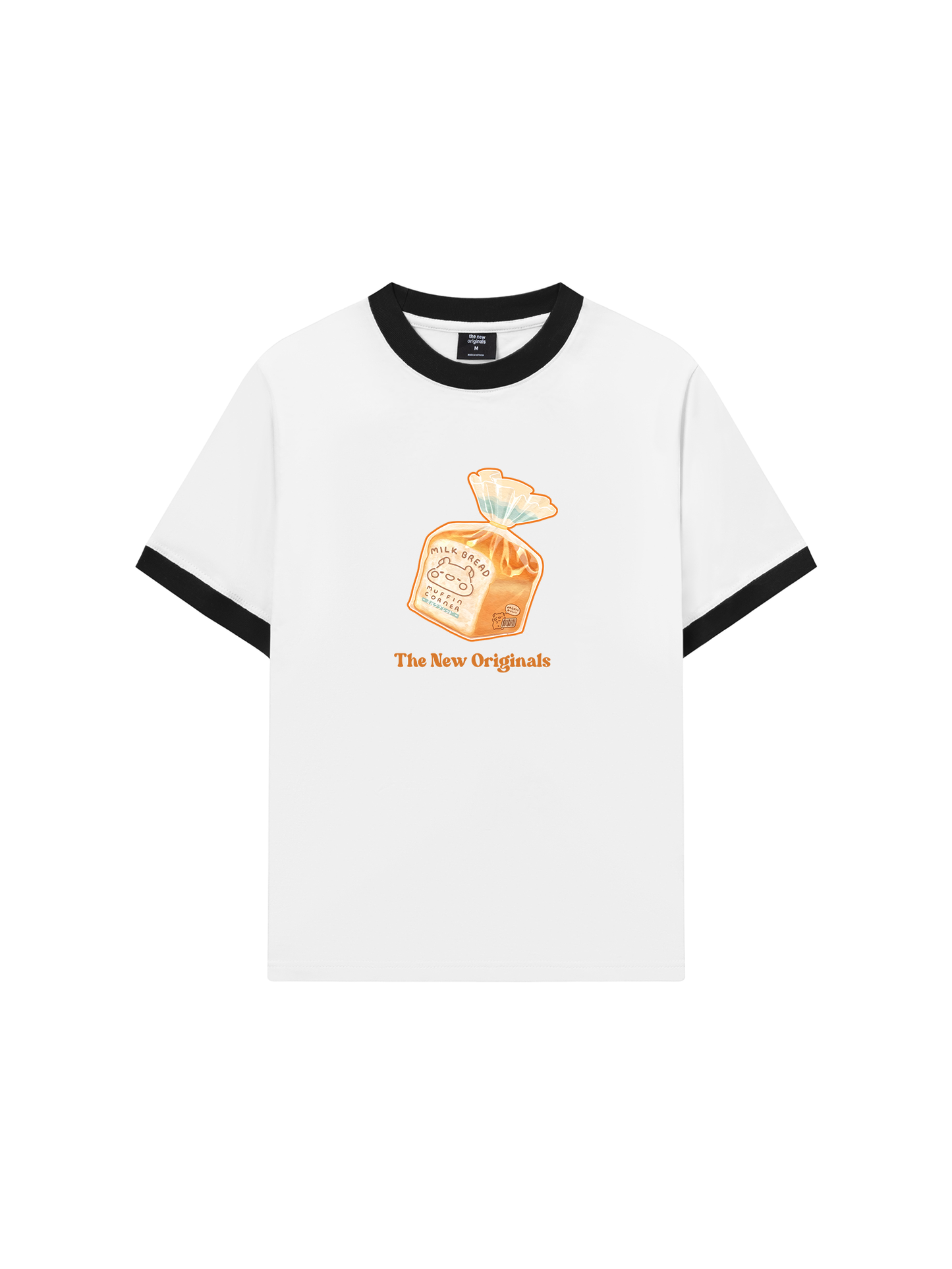 Áo Thun Ringer Relaxed Fit Milk Bread