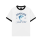 Áo Thun Ringer Relaxed Fit Ocean Dolphin Lover