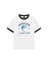 Áo Thun Ringer Relaxed Fit Ocean Dolphin Lover