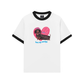 Áo Thun Ringer Relaxed Fit Animal Mood love my sausage
