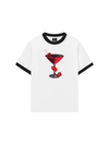 Áo Thun Ringer Relaxed Fit Seductive Night Cherry Goblet