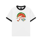 Áo Thun Ringer Relaxed Fit Meow Meow Watermelon