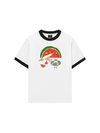 Áo Thun Ringer Relaxed Fit Meow Meow Watermelon