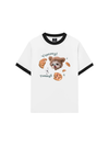 Áo Thun Ringer Relaxed Fit Cute Dog Yummy Cookie
